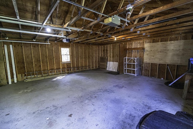 29 Fields Pond Rd, Holden, ME 04429 - garage featuring a garage door opener