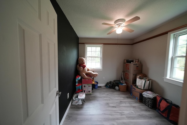 176 Smyrna Center Rd, Smyrna, ME 04780 - storage area with a ceiling fan