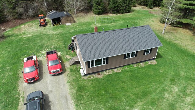176 Smyrna Center Rd, Smyrna, ME 04780 - view from above of property