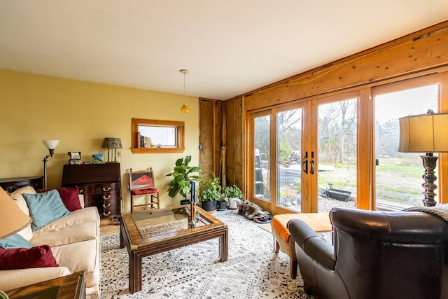 884 Mason Bay Rd, Jonesport, ME 04649 - living area with wood finished floors