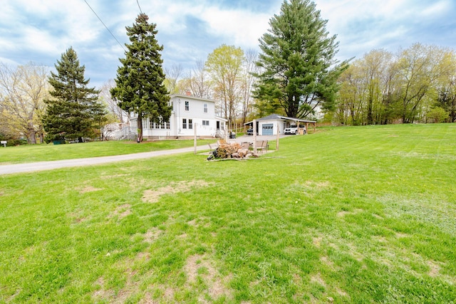 10 River St, Strong, ME 04983 - view of grassy yard