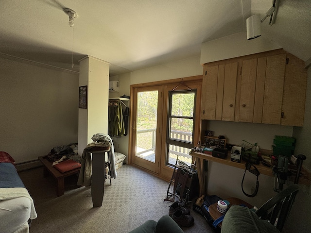 898 Sebec Village Rd, Sebec, ME 04481 - living area featuring light carpet