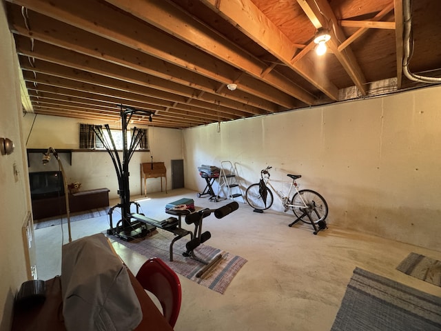 898 Sebec Village Rd, Sebec, ME 04481 - view of basement