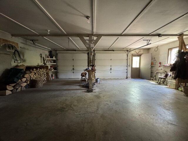898 Sebec Village Rd, Sebec, ME 04481 - view of garage