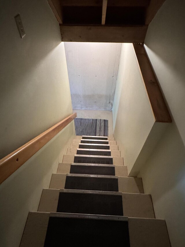 898 Sebec Village Rd, Sebec, ME 04481 - view of stairway
