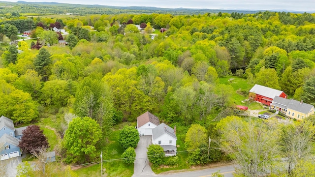 168 Beech Hill Rd, Auburn, ME 04210 - bird's eye view of a heavily wooded area