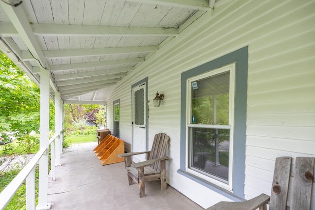 168 Beech Hill Rd, Auburn, ME 04210 - view of covered porch
