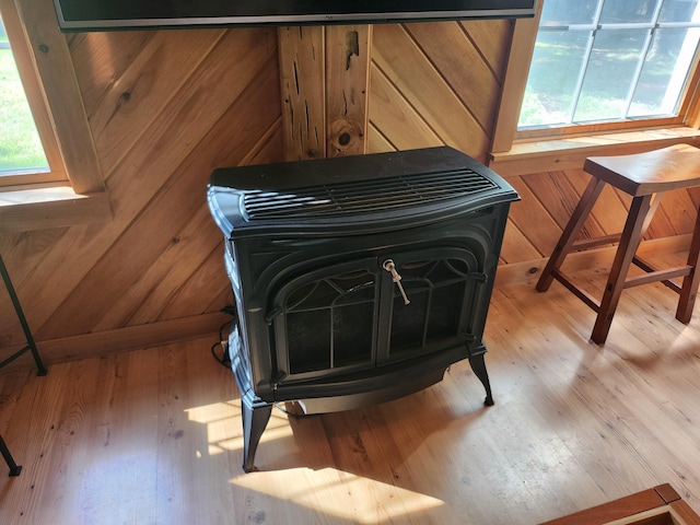 227 Brooks Pond Dr, Corinna, ME 04928 - detailed view of wood finished floors