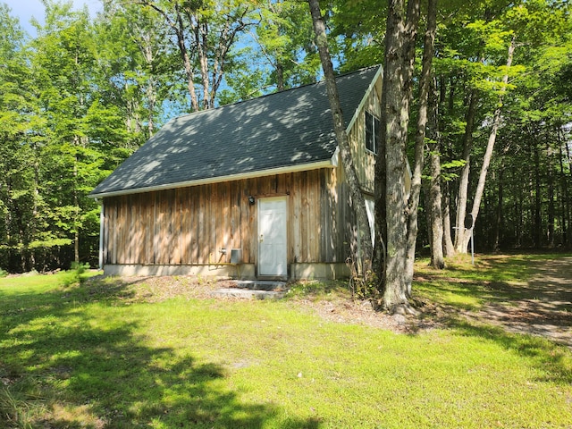 227 Brooks Pond Dr, Corinna, ME 04928 - view of outbuilding featuring an outdoor structure