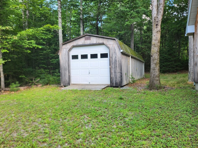 227 Brooks Pond Dr, Corinna, ME 04928 - view of detached garage