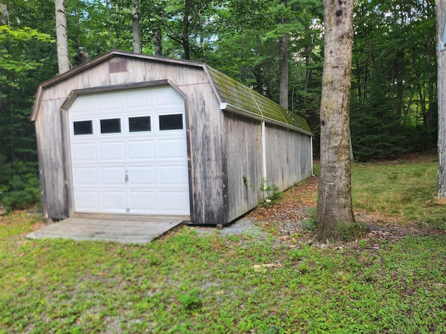 227 Brooks Pond Dr, Corinna, ME 04928 - view of garage