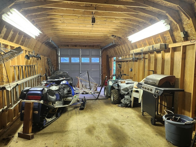 227 Brooks Pond Dr, Corinna, ME 04928 - view of garage