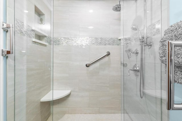 73 Wards Cove Rd, Standish, ME 04084 - bathroom featuring a shower stall