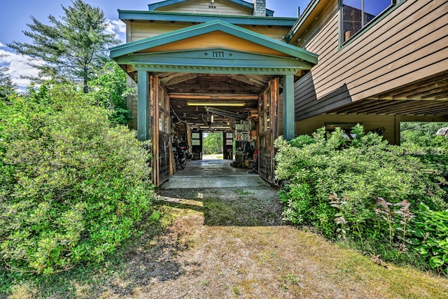 890 Salem Rd, Freeman Twp, ME 04983 - view of exterior entry