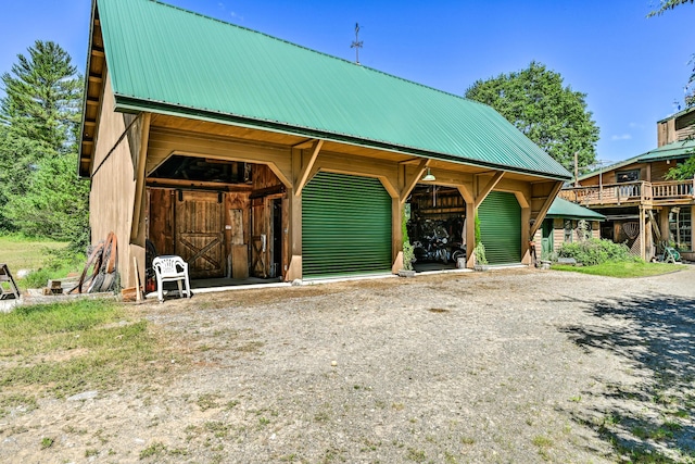 890 Salem Rd, Freeman Twp, ME 04983 - view of garage