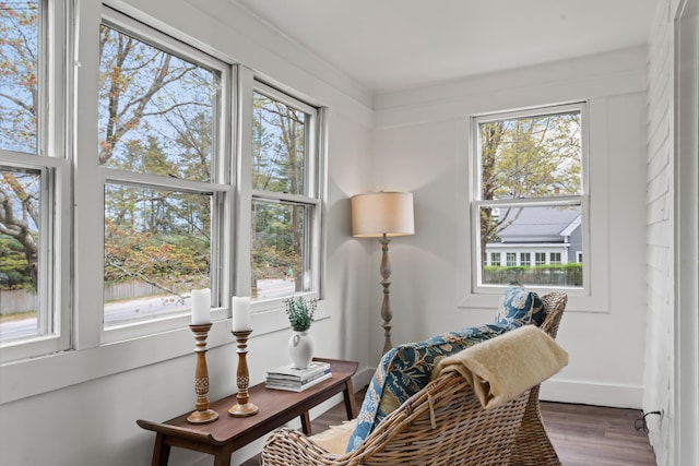 288 Foreside Rd, Falmouth, ME 04105 - sitting room featuring wood finished floors