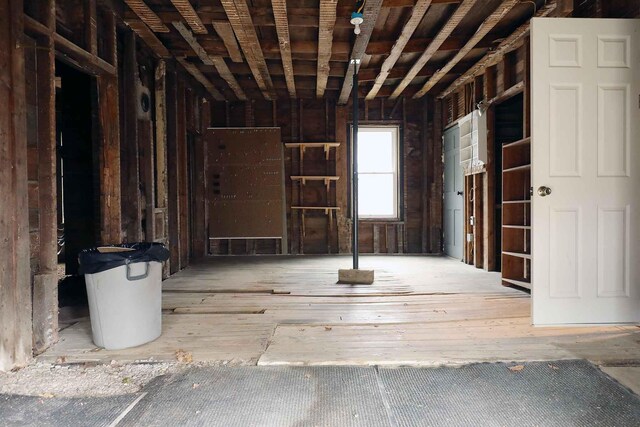 7 Middle St, Hallowell, ME 04347 - misc room with hardwood / wood-style flooring