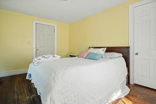 139 S Ave, Lewiston, ME 04240 - bedroom featuring wood-type flooring and baseboards