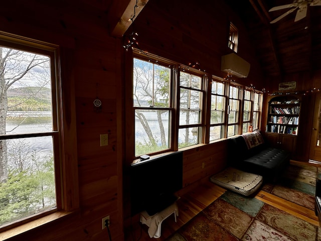 1080 Frenchtown Rd, Frenchtown Twp, ME 04441 - sunroom with a water view
