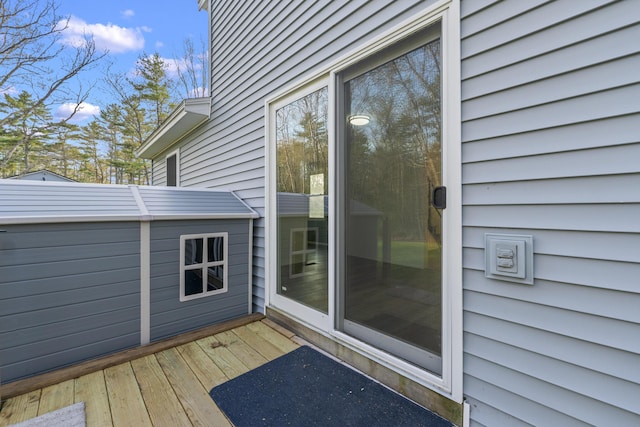 441 Middle Rd, Woolwich, ME 04579 - view of wooden deck