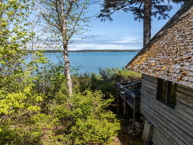 734 Duck Cove Rd, Roque Bluffs, ME 04654 - water view
