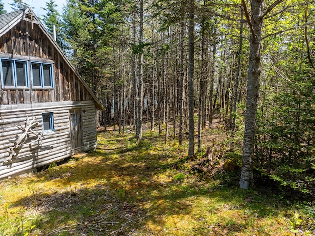 734 Duck Cove Rd, Roque Bluffs, ME 04654 - view of yard