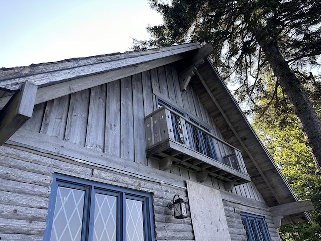 734 Duck Cove Rd, Roque Bluffs, ME 04654 - view of property exterior with a balcony