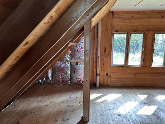 734 Duck Cove Rd, Roque Bluffs, ME 04654 - view of unfinished attic