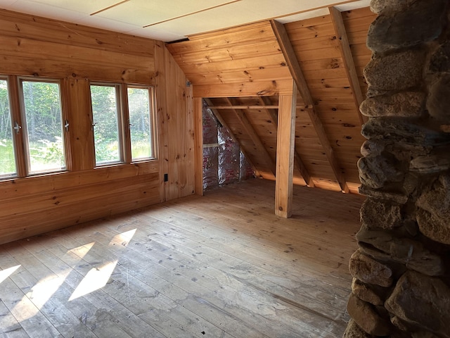 734 Duck Cove Rd, Roque Bluffs, ME 04654 - unfinished attic with healthy amount of natural light