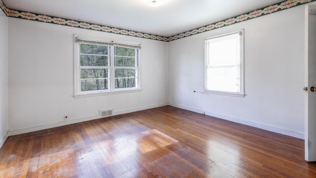 13 Packard Ave, Norway, ME 04268 - spare room with hardwood / wood-style flooring and baseboards