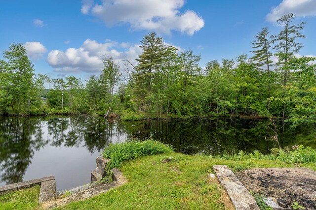 24 Emery Corner Rd, Limerick, ME 04048 - view of yard with a water view and a wooded view