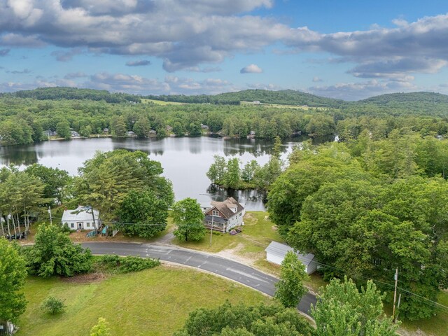 24 Emery Corner Rd, Limerick, ME 04048 - aerial view of a forest and a nearby body of water