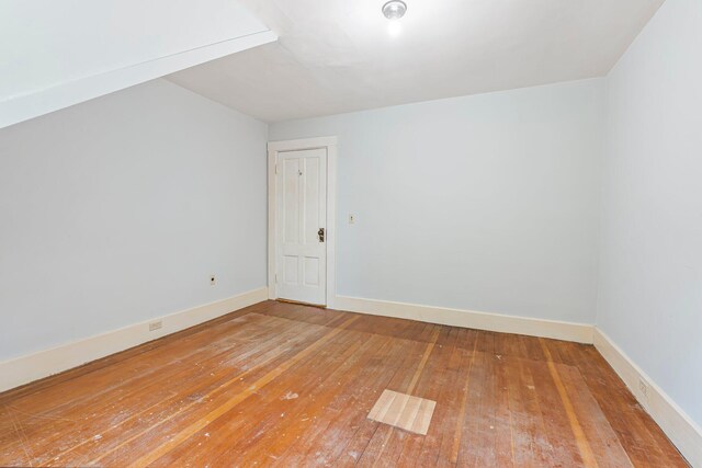 24 Emery Corner Rd, Limerick, ME 04048 - additional living space featuring hardwood / wood-style floors and baseboards