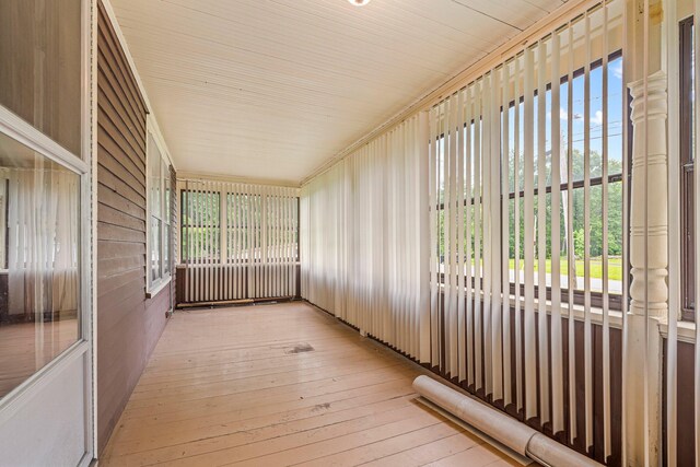24 Emery Corner Rd, Limerick, ME 04048 - view of unfurnished sunroom
