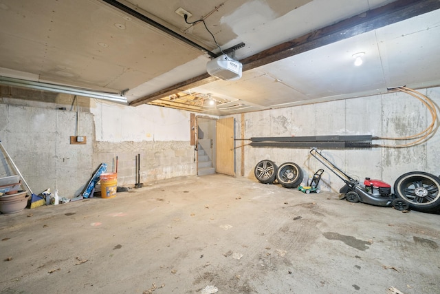 20 Sunderland Dr, Auburn, ME 04210 - garage featuring a garage door opener