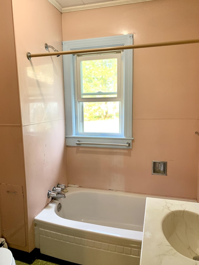 11 Brewster Rd, Eastport, ME 04631 - bathroom featuring a bath and toilet