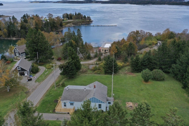 11 Brewster Rd, Eastport, ME 04631 - aerial overview of property's location featuring a large body of water