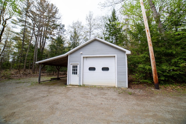 51 Brookview Dr, Bucksport, ME 04416 - garage featuring a detached garage