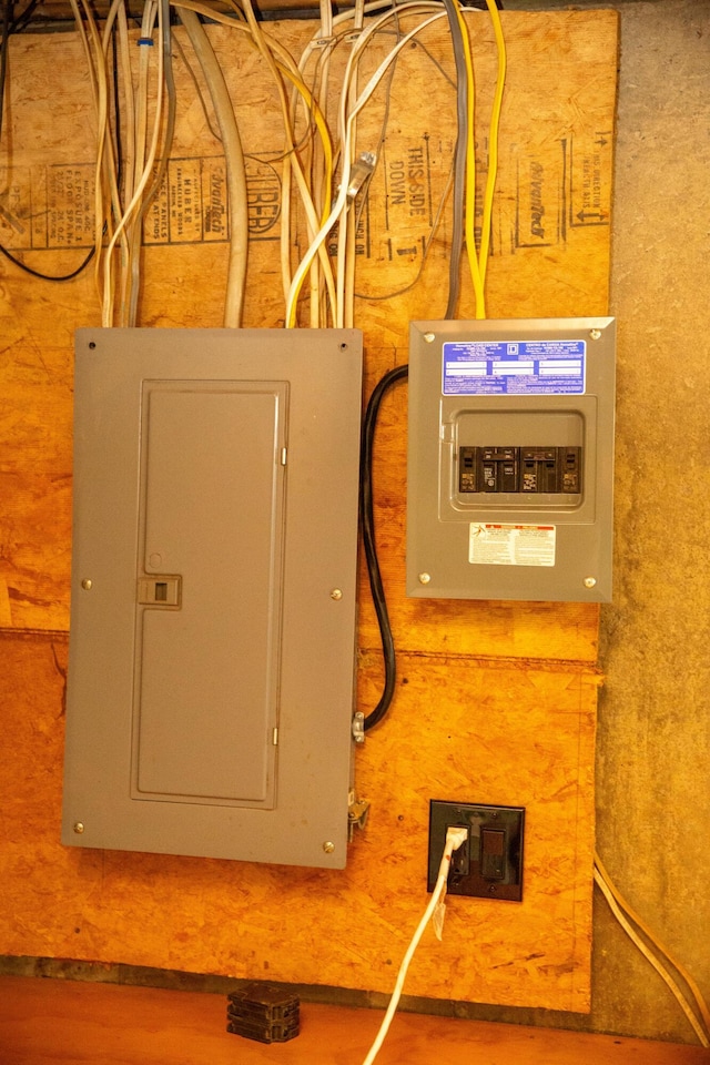51 Brookview Dr, Bucksport, ME 04416 - utility room featuring electric panel