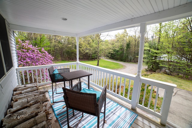 51 Brookview Dr, Bucksport, ME 04416 - view of deck
