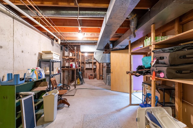 55 Woodland St, Fryeburg, ME 04037 - view of unfinished basement