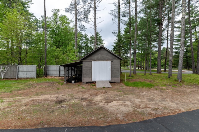 55 Woodland St, Fryeburg, ME 04037 - view of shed