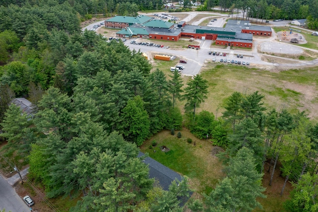 55 Woodland St, Fryeburg, ME 04037 - bird's eye view of a forest