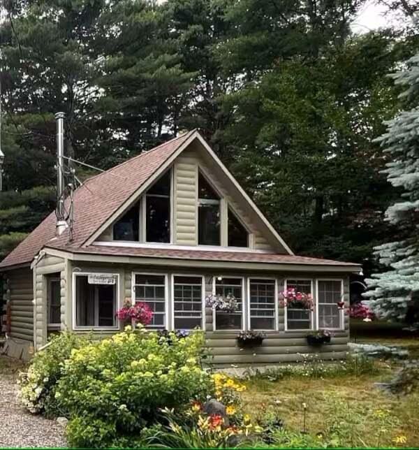 19 Birch Ests, Rome, ME 04963 - back of property with roof with shingles