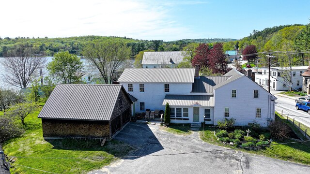 43 Main St, Harrison, ME 04040 - view from above of property