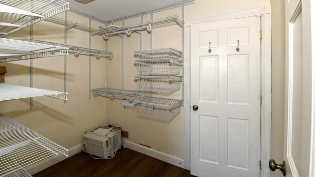 43 Main St, Harrison, ME 04040 - walk in closet featuring wood finished floors