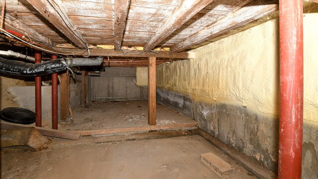 43 Main St, Harrison, ME 04040 - view of below grade area