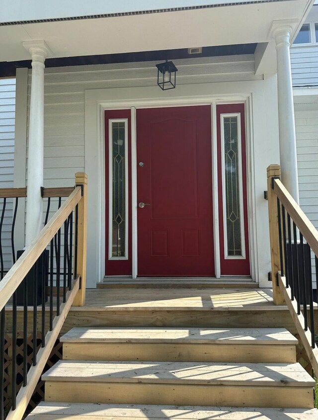 30 Elm St, Fort Kent, ME 04743 - view of entrance to property