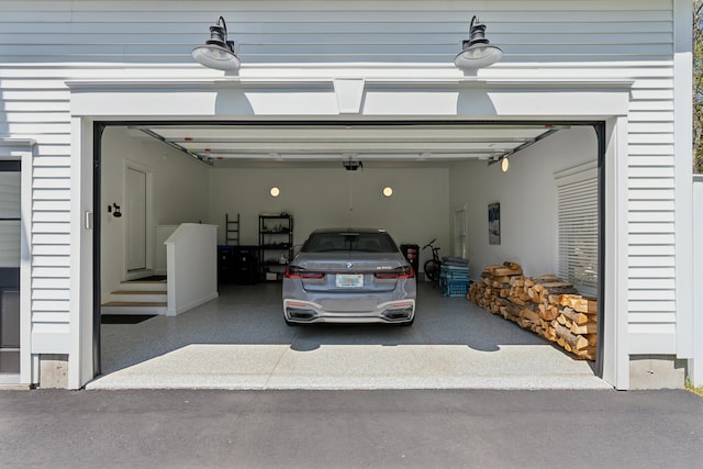 6 Roberts Ln, Kennebunkport, ME 04046 - garage with a garage door opener