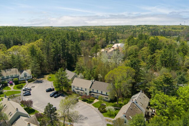 48 Pine Hill Dr Unit 48, Bath, ME 04530 - aerial perspective of suburban area with a forest